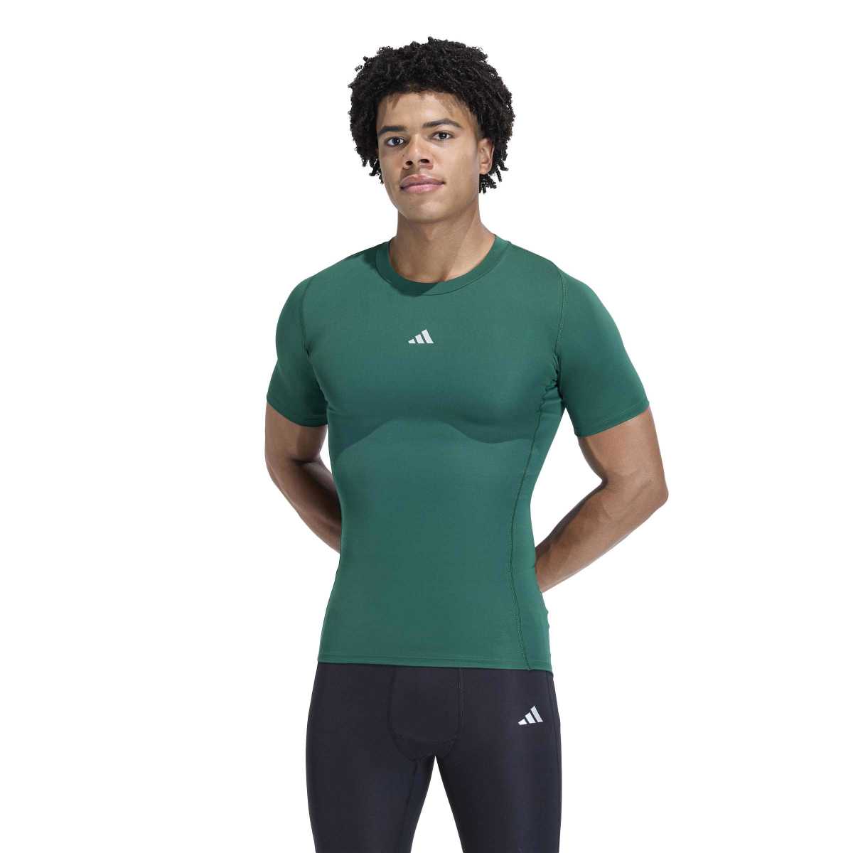adidas Men's Techfit Soccer Training T-Shirt-1