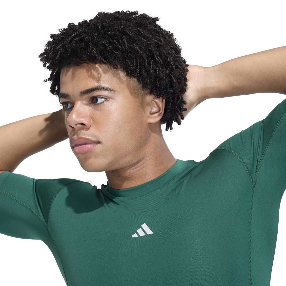 adidas Men's Techfit Soccer Training T-Shirt-4