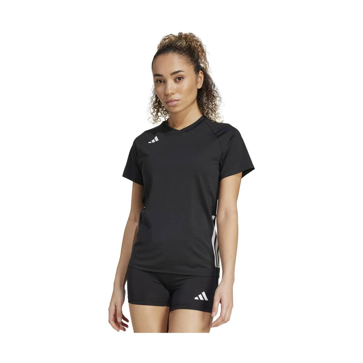 adidas Women's Hilo Short Sleeve Volleyball Jersey-1