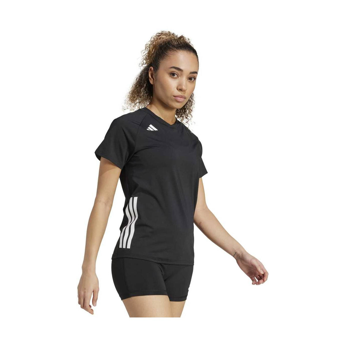 adidas Women's Hilo Short Sleeve Volleyball Jersey-3