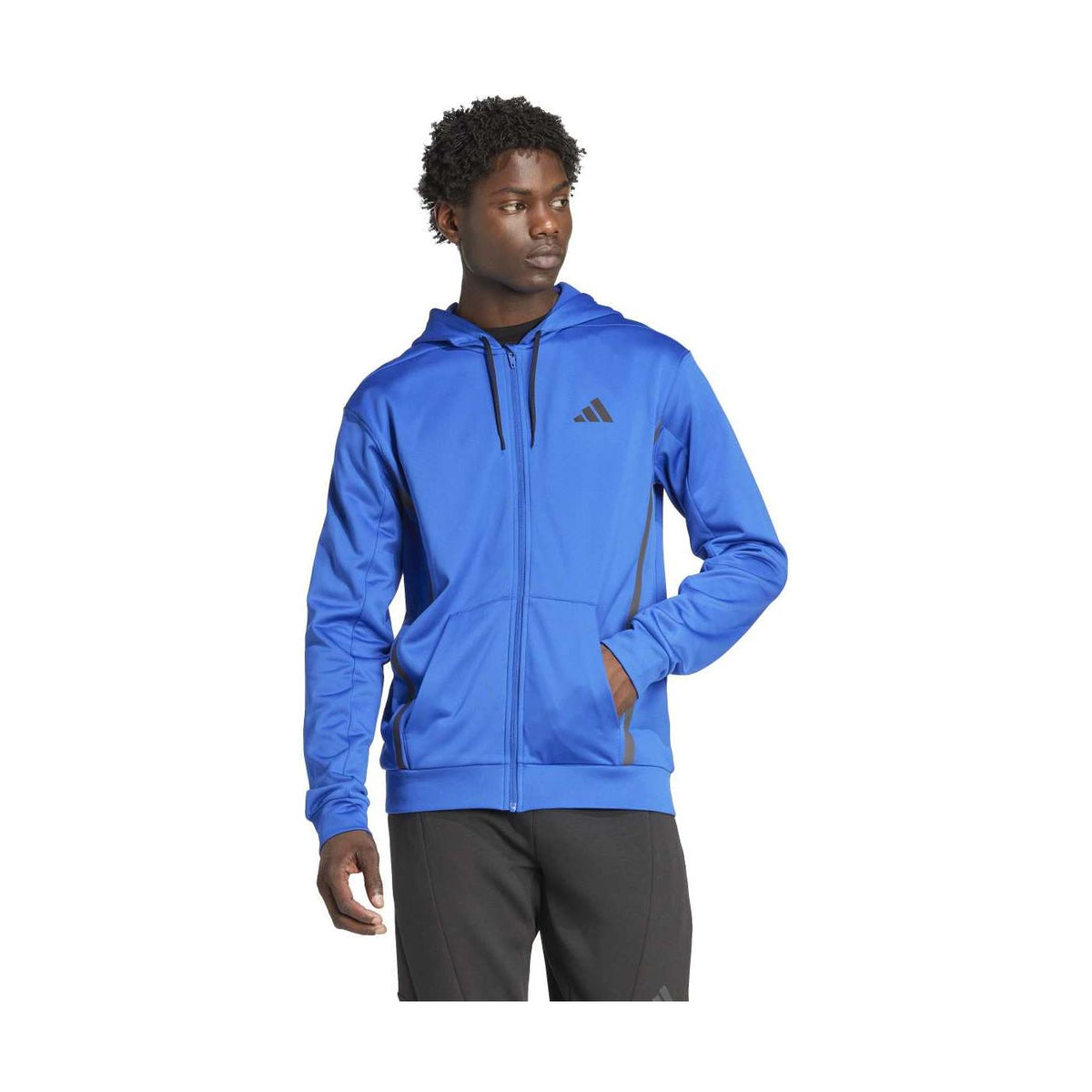 adidas Men's Game & Go Full Zip Hoodie-1