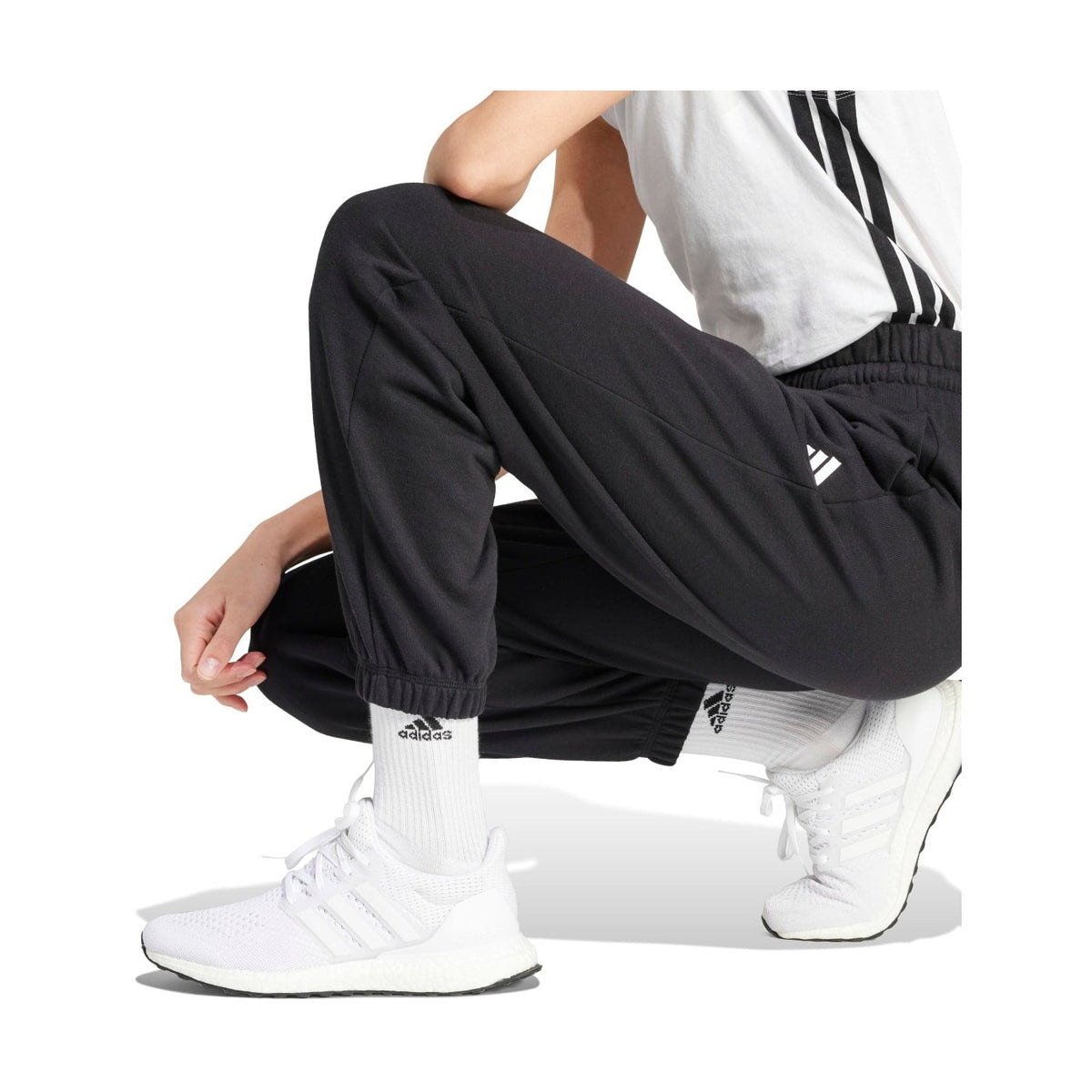 adidas Women's Essentials French Terry Cuffed Joggers-5