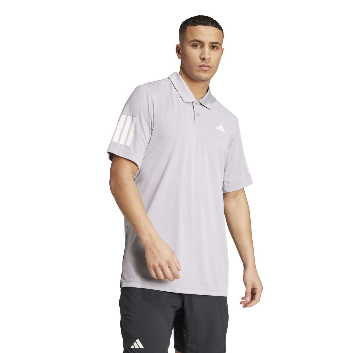adidas Men's Club Tennis 3-Stripes Polo Shirt-1