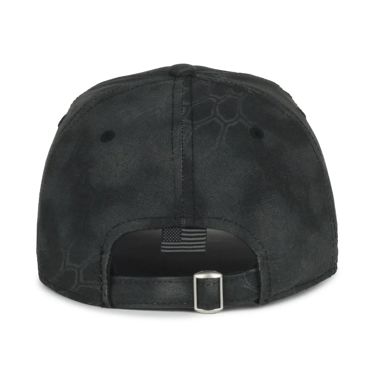 Outdoor Cap CWF-305 Woven Flag Structured Solid Back Hat Unisex Accessories Hats & Caps