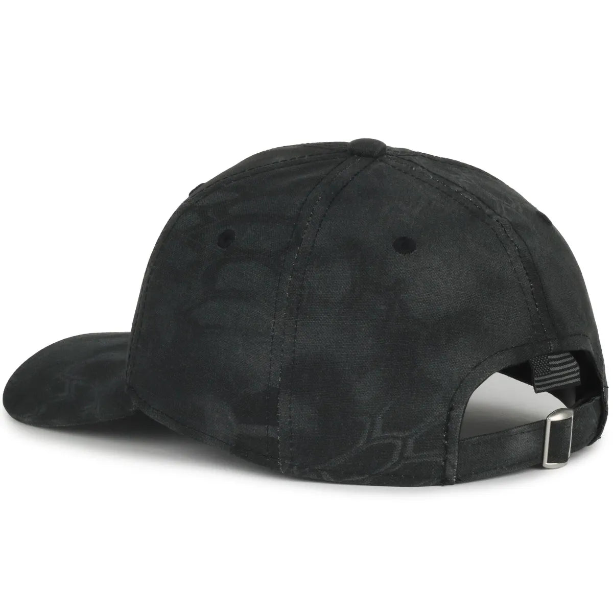 Outdoor Cap CWF-305 Woven Flag Structured Solid Back Hat Unisex Accessories Hats & Caps