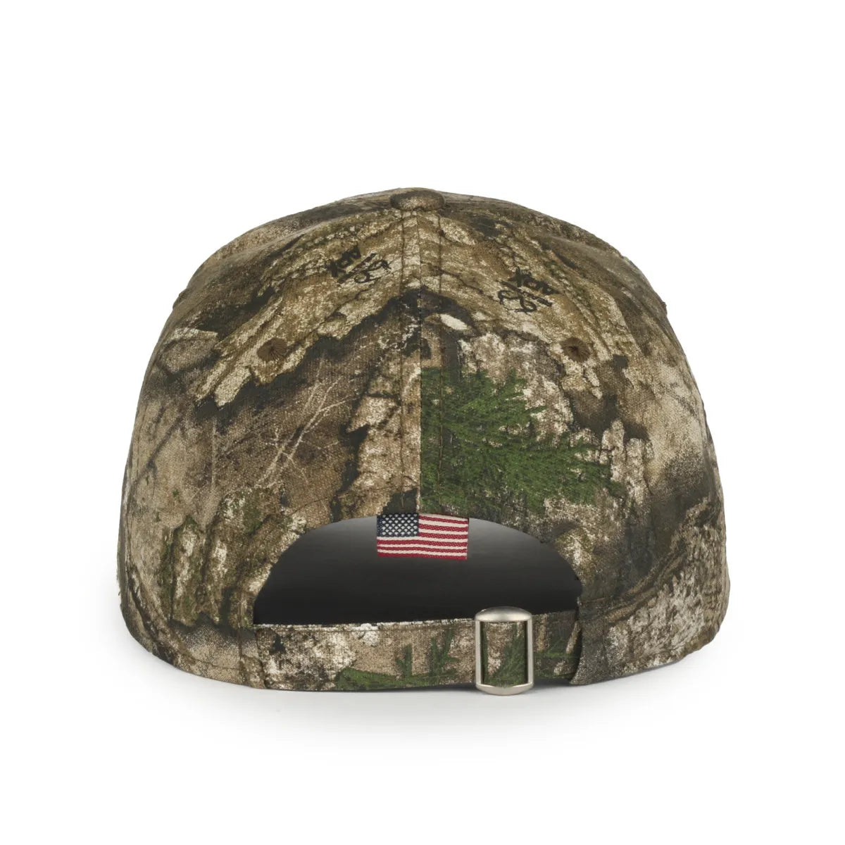 Outdoor Cap CWF-305 Woven Flag Structured Solid Back Hat Unisex Accessories Hats & Caps