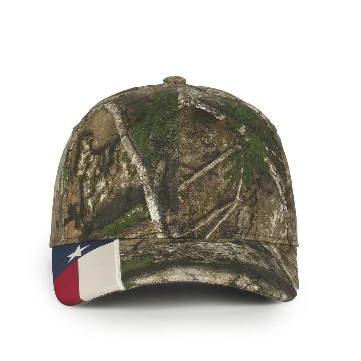 Outdoor Cap CWF-305 Woven Flag Structured Solid Back Hat Unisex Accessories Hats & Caps