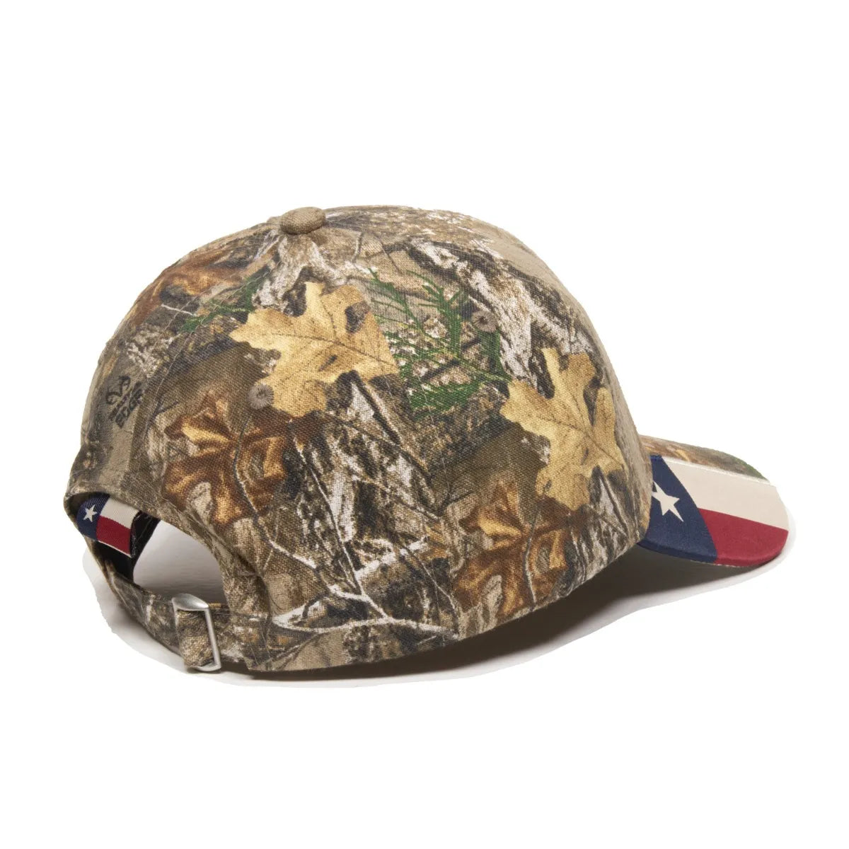 Outdoor Cap CWF-305 Woven Flag Structured Solid Back Hat Unisex Accessories Hats & Caps