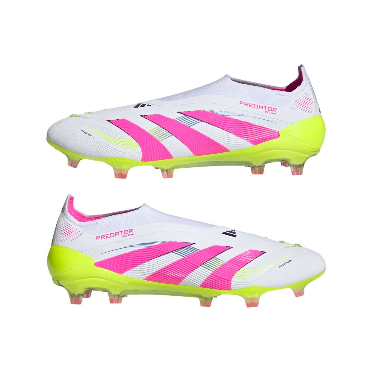 adidas Men's Predator Elite Laceless Firm Ground Soccer Cleats Soccer Footwear Adult