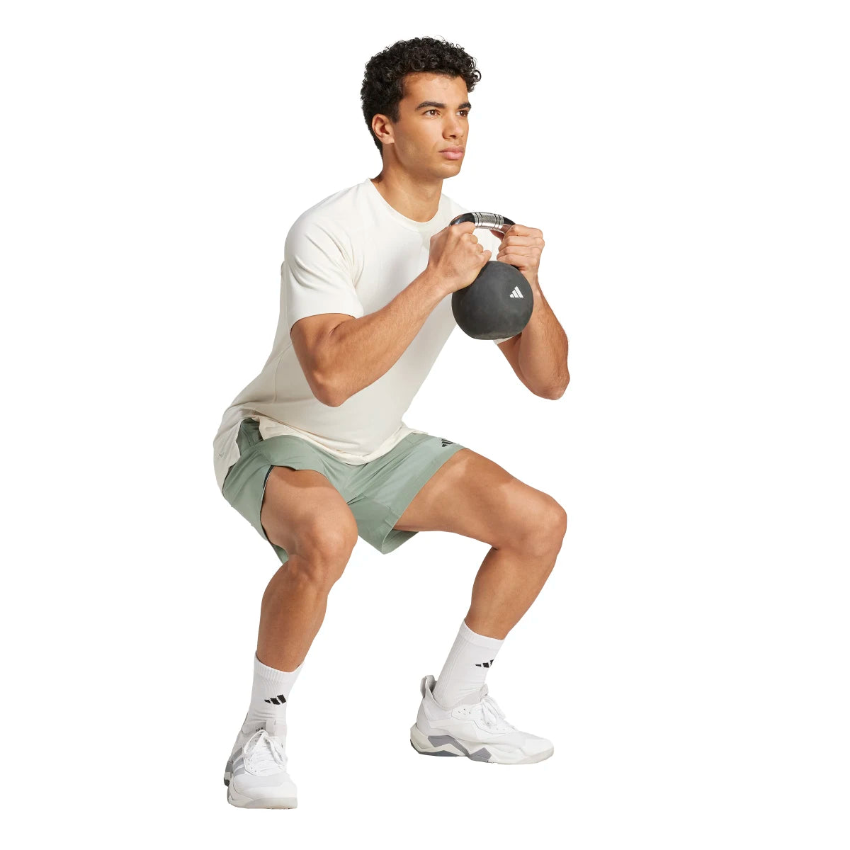 adidas Men's D4T Training Workout Shorts Mens Apparel Shorts