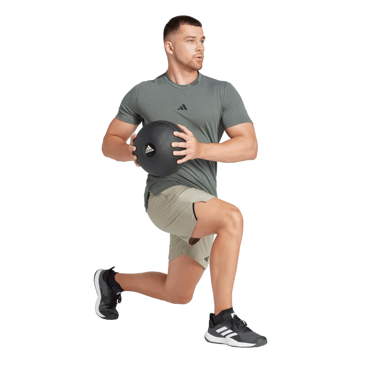 adidas Men's D4T Training Workout Shorts Mens Apparel Shorts