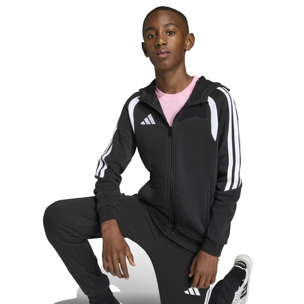 adidas Youth Tiro26 League Sweat Full Zip Hoodie-4
