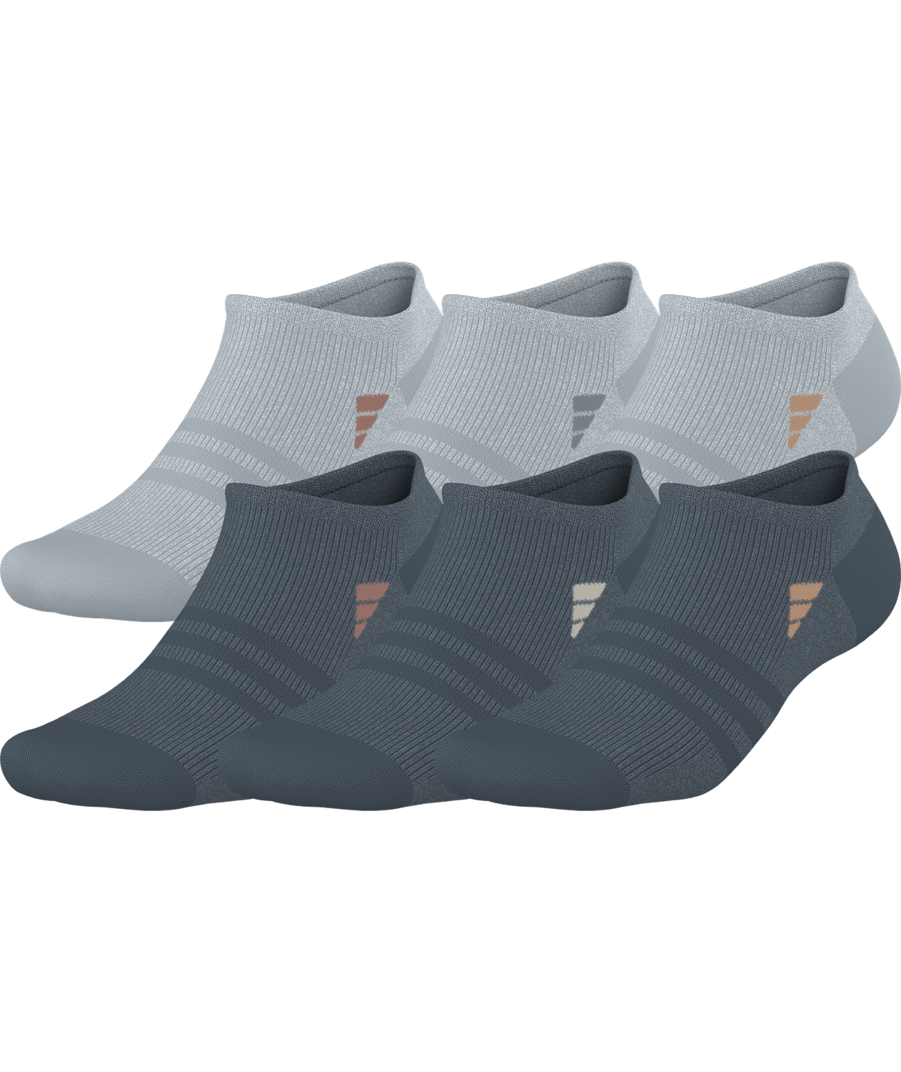 adidas Women's Superlite 3.0 No Show Socks 6-pairs Unisex Accessories Socks