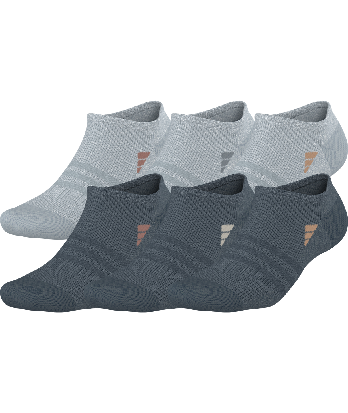 adidas Women's Superlite 3.0 No Show Socks (6-Pack)