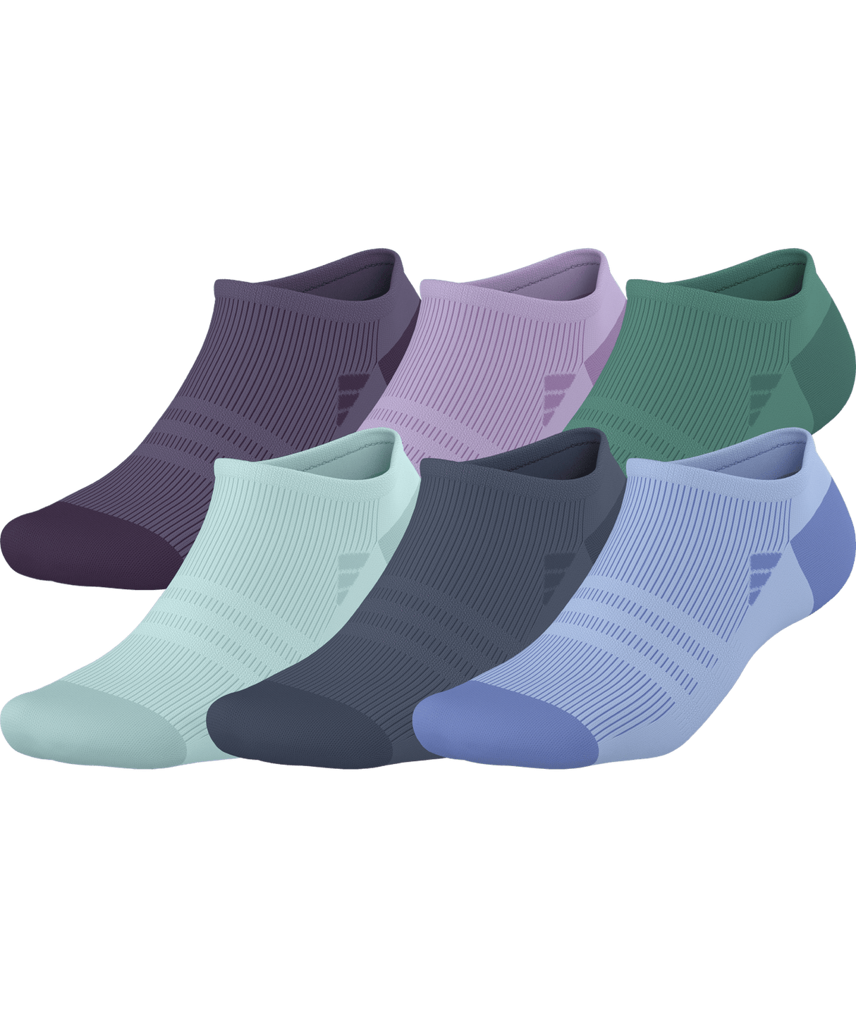 adidas Women's Superlite 3.0 No Show Socks 6-pairs Unisex Accessories Socks