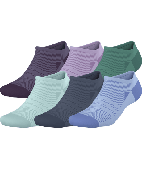 adidas Women's Superlite 3.0 No Show Socks 6-pairs Unisex Accessories Socks