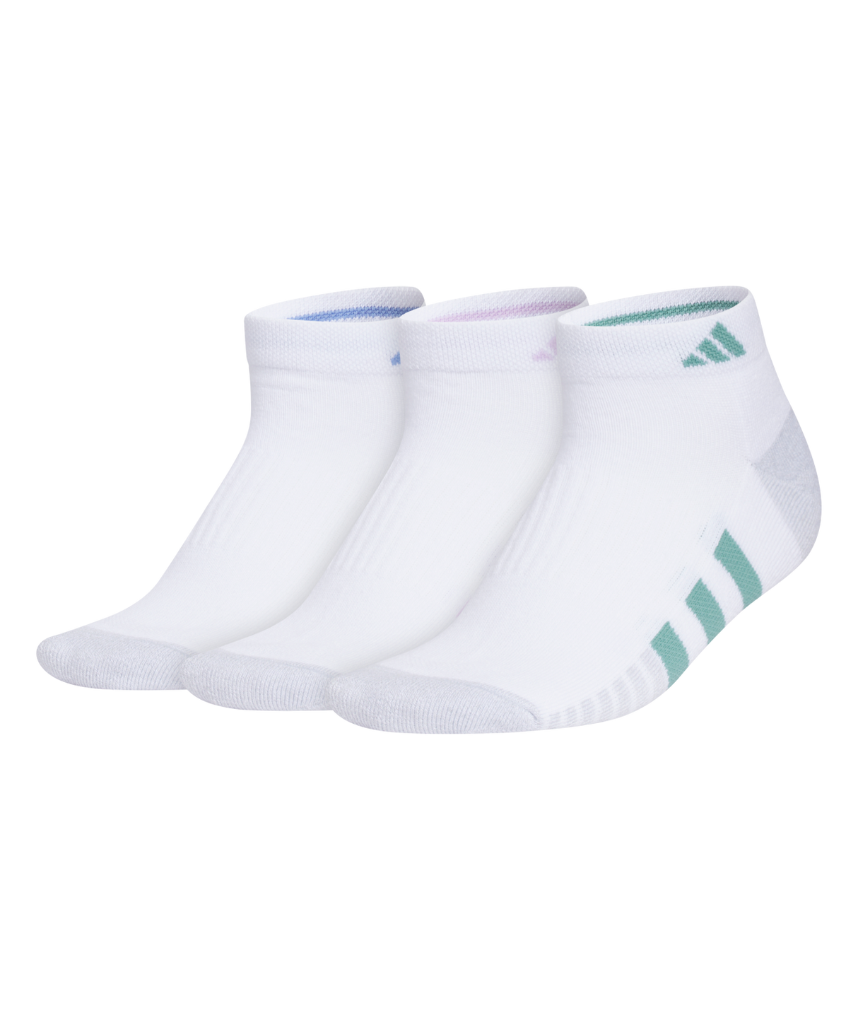 adidas Women's Cushioned 3.0 3-Pack Low Cut Socks-1