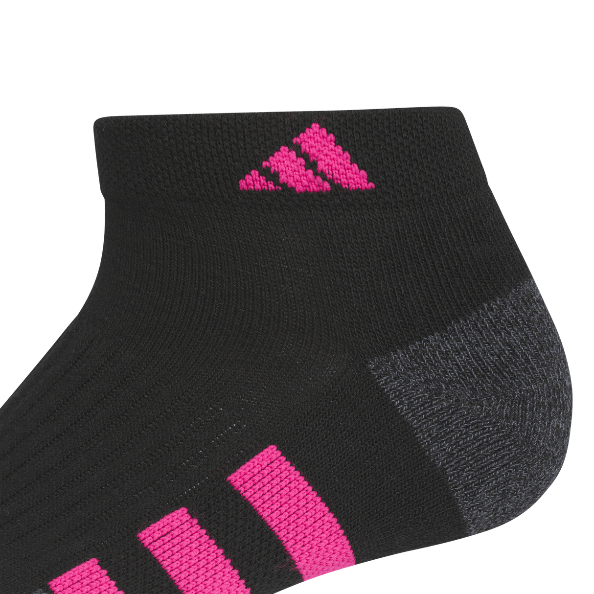 adidas Women's Cushioned 3.0 3-Pack Low Cut Socks Unisex Accessories Socks