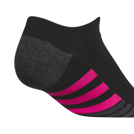 adidas Women's Cushioned 3.0 3-Pack No Show Socks Unisex Accessories Socks