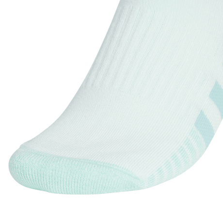 adidas Women's Cushioned 3.0 3-Pack No Show Socks Unisex Accessories Socks