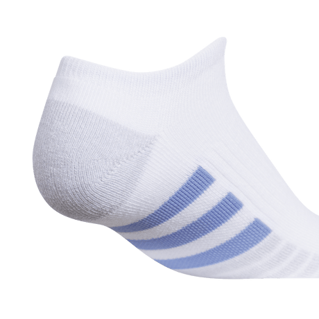 adidas Women's Cushioned 3.0 3-Pack No Show Socks Unisex Accessories Socks