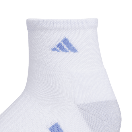 adidas Women's Cushioned 3.0 3-Pack Quarter Socks Unisex Accessories Socks