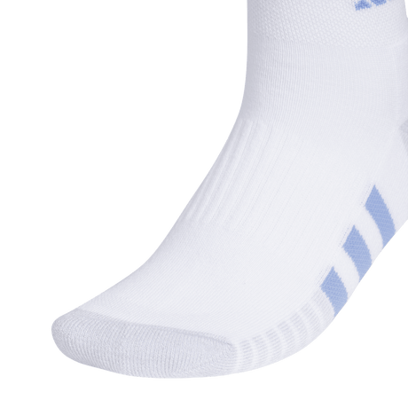 adidas Women's Cushioned 3.0 3-Pack Quarter Socks Unisex Accessories Socks