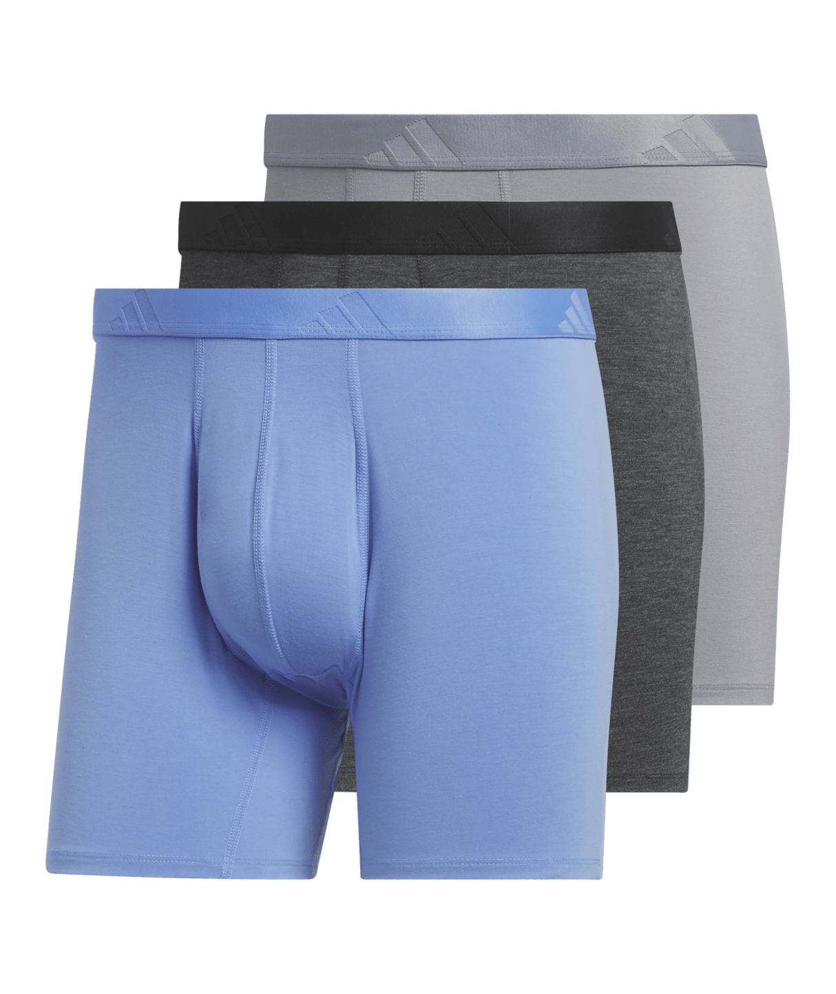 adidas Men's Luxe Comfort 3-Pack Boxer Brief Mens Apparel Underwear