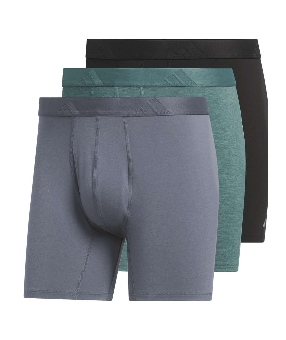 adidas Men's Luxe Comfort 3-Pack Boxer Brief Mens Apparel Underwear