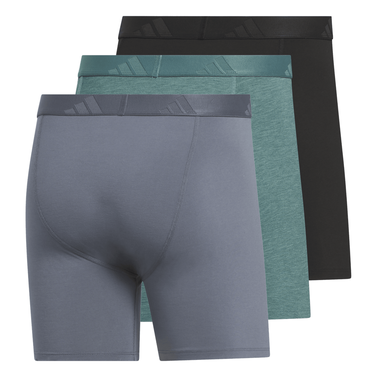 adidas Men's Luxe Comfort 3-Pack Boxer Brief Mens Apparel Underwear