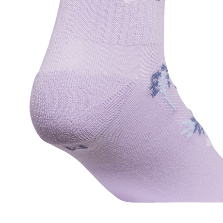 adidas Girls' Cushioned Graphic Quarter Socks 6 Pairs Unisex Accessories Socks