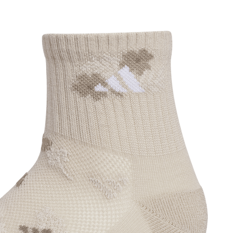 adidas Girls' Cushioned Graphic Quarter Socks 6 Pairs Unisex Accessories Socks