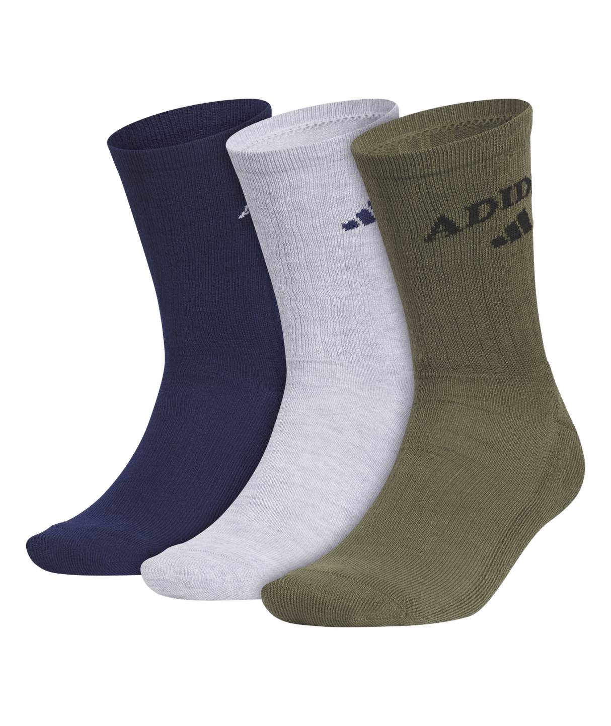 adidas Foundation Sport Crew Socks 3 Pairs Unisex Accessories Socks