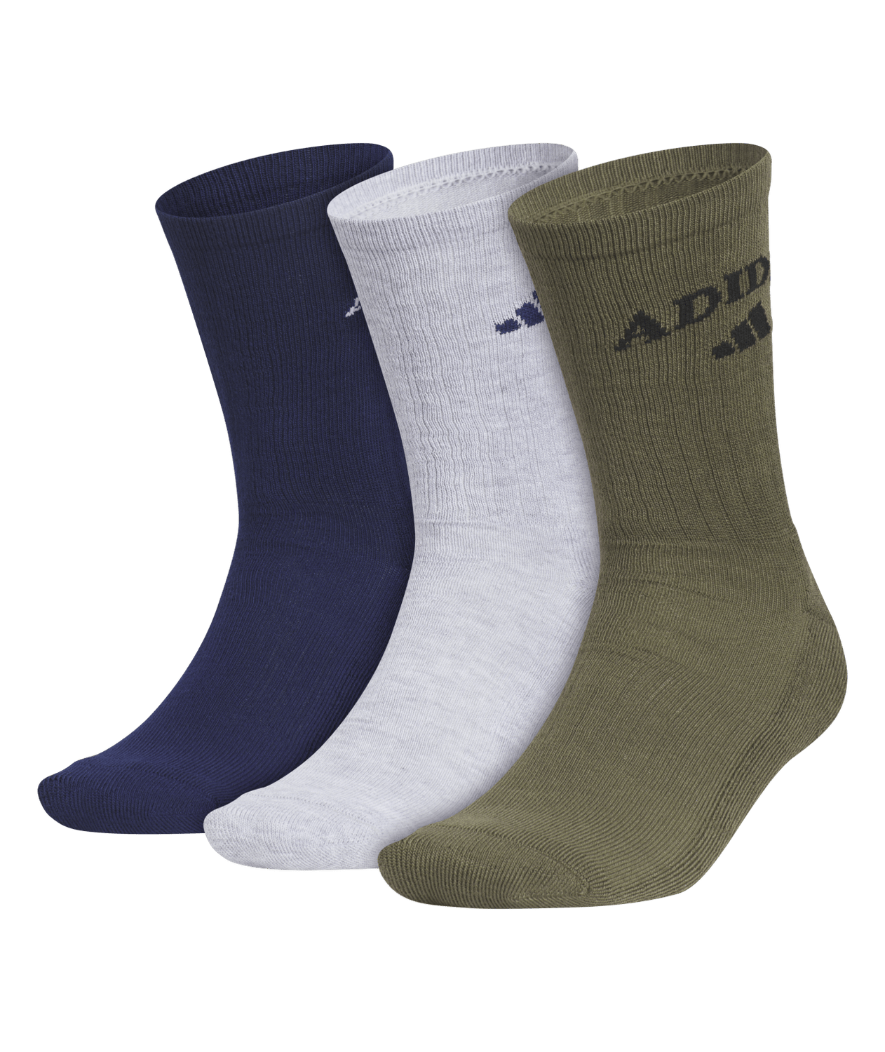 adidas Foundation Sport Crew Socks 3 Pairs Unisex Accessories Socks