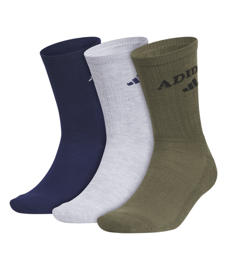 adidas Foundation Sport Crew Socks 3 Pairs Unisex Accessories Socks
