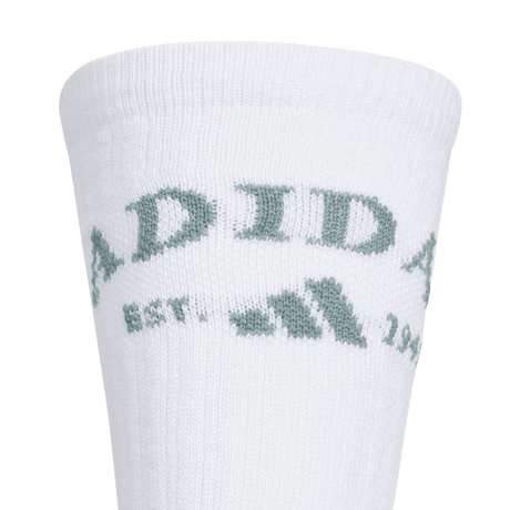 adidas Foundation Sport Crew Socks 3 Pairs Unisex Accessories Socks