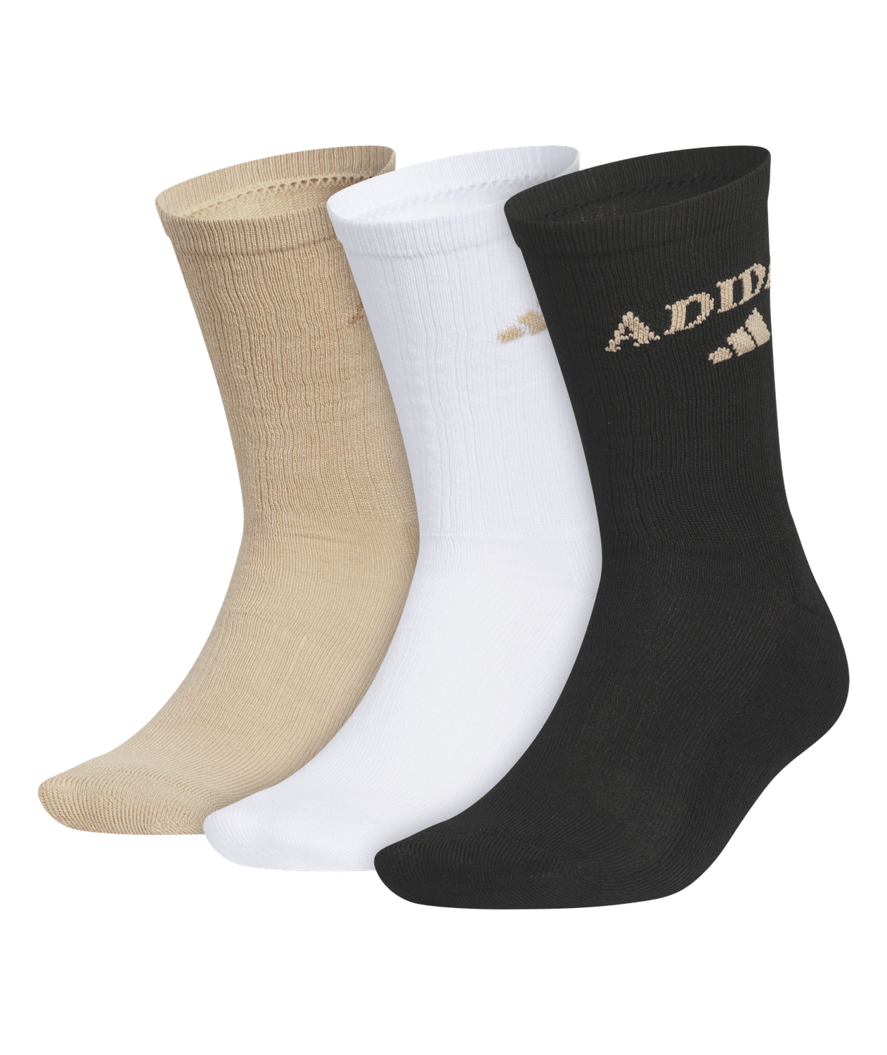adidas Foundation Sport Crew Socks 3 Pairs Unisex Accessories Socks