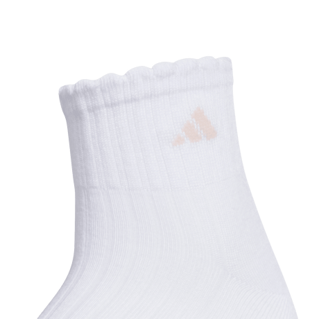 adidas Women's Sport Fashion Quarter Socks 3 Pairs Unisex Accessories Socks