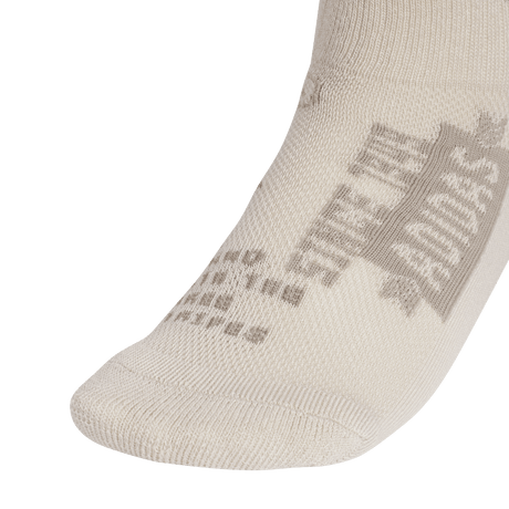 adidas Youth Cushioned Graphic Quarter Socks 6 Pairs Unisex Accessories Socks