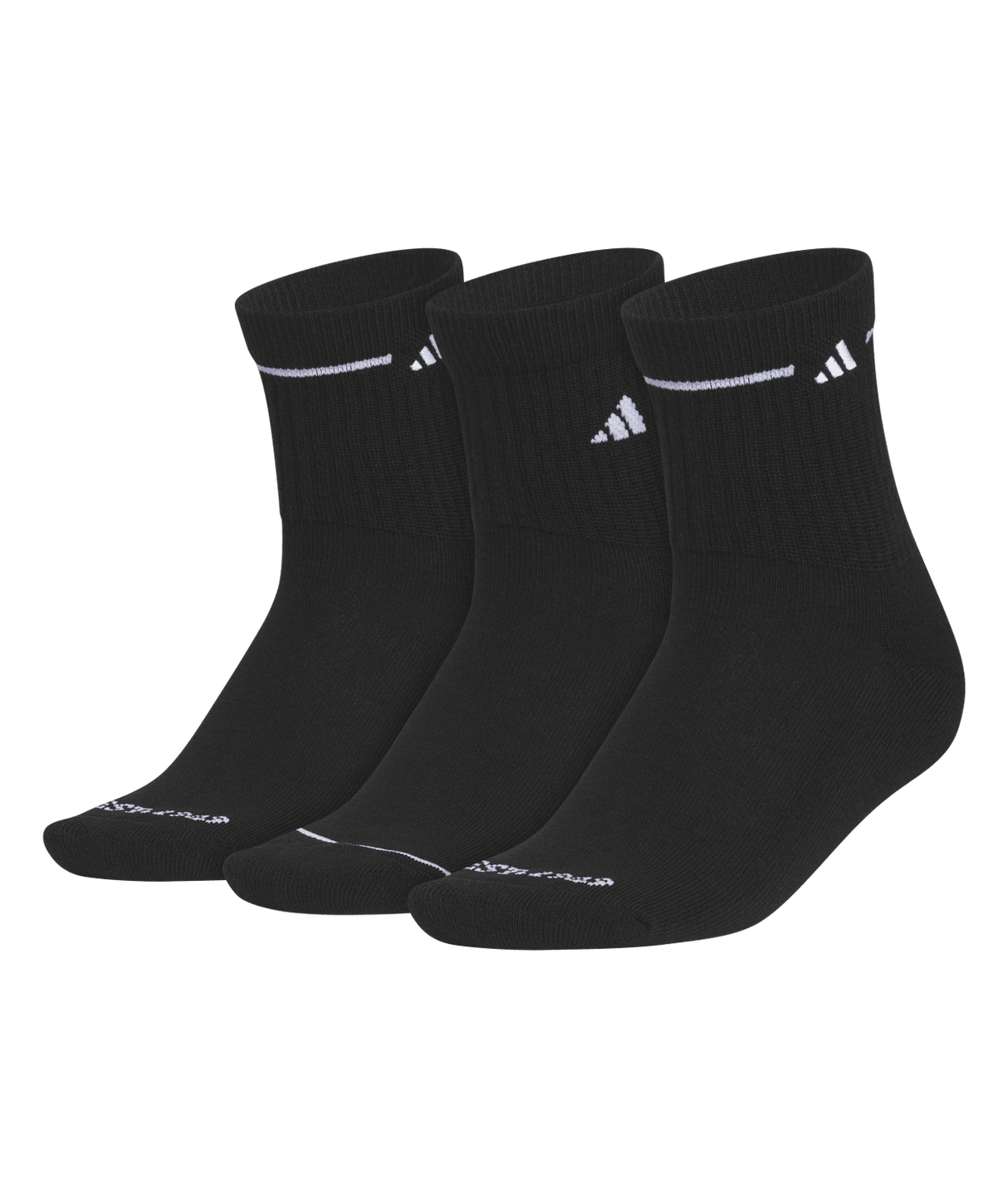 adidas Cushioned Sport 3.0 High Quarter Socks 3 Pairs Unisex Accessories Socks