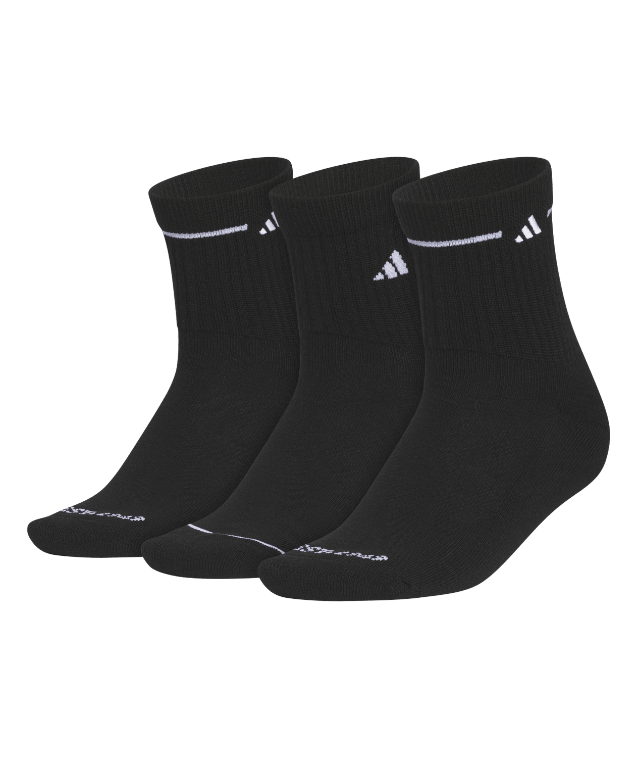 adidas Cushioned Sport 3.0 High Quarter Socks 3 Pairs Unisex Accessories Socks