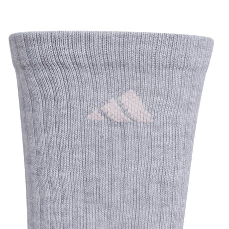 adidas Women's Athletic Cushioned 6-Pack Crew Socks Unisex Accessories Socks