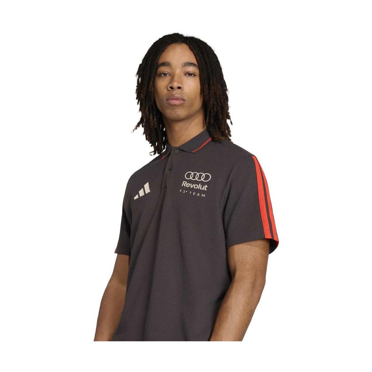 adidas Men's Audi Formula One Team DNA Polo-6