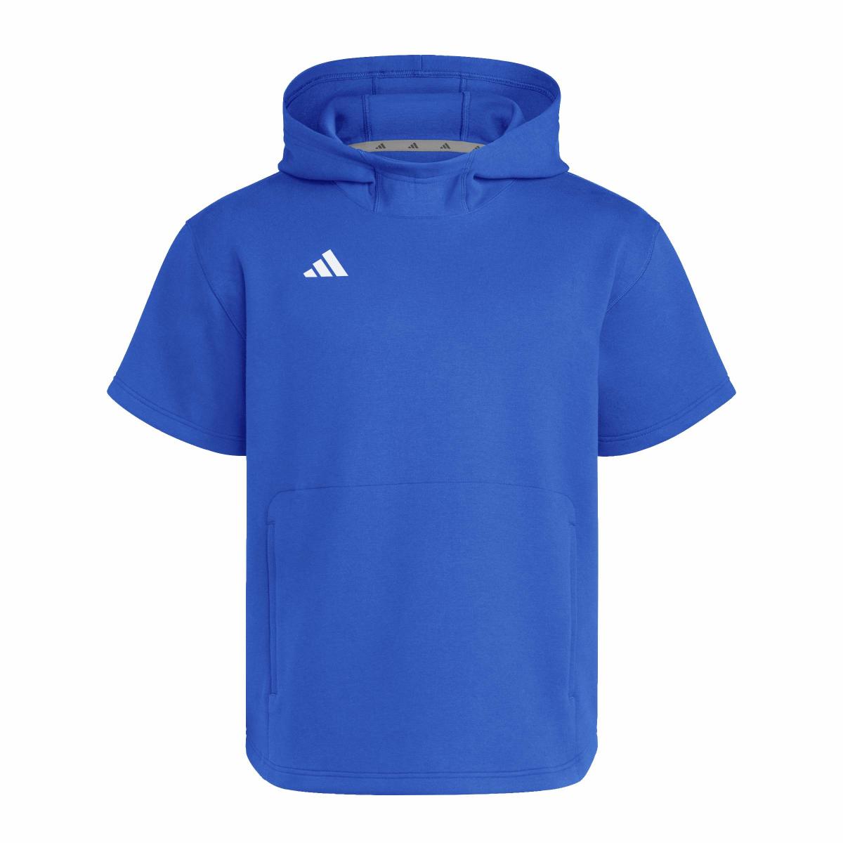 adidas Men's Dugout Short Sleeve Baseball Hoodie-1