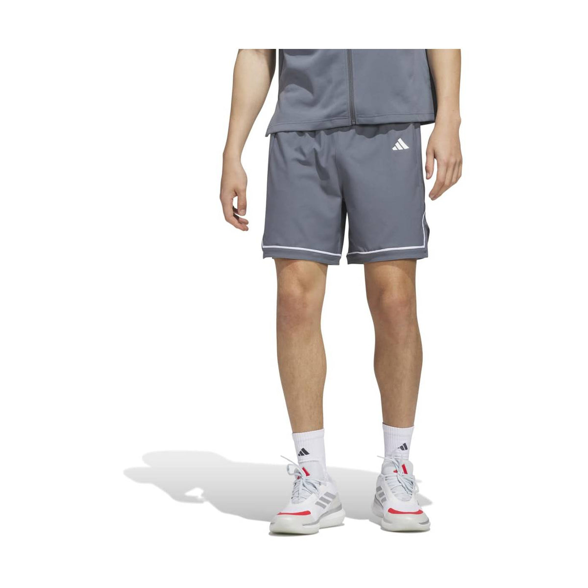 adidas Men's Game Elite Basketball Shorts-1