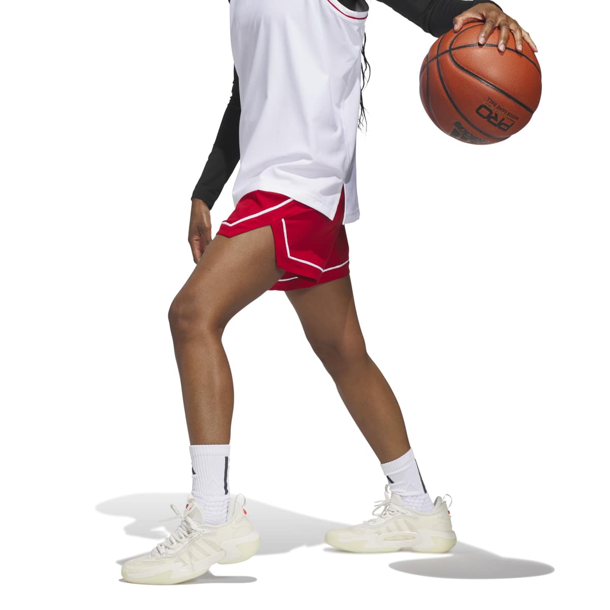adidas Women's Game Elite Basketball Shorts-3