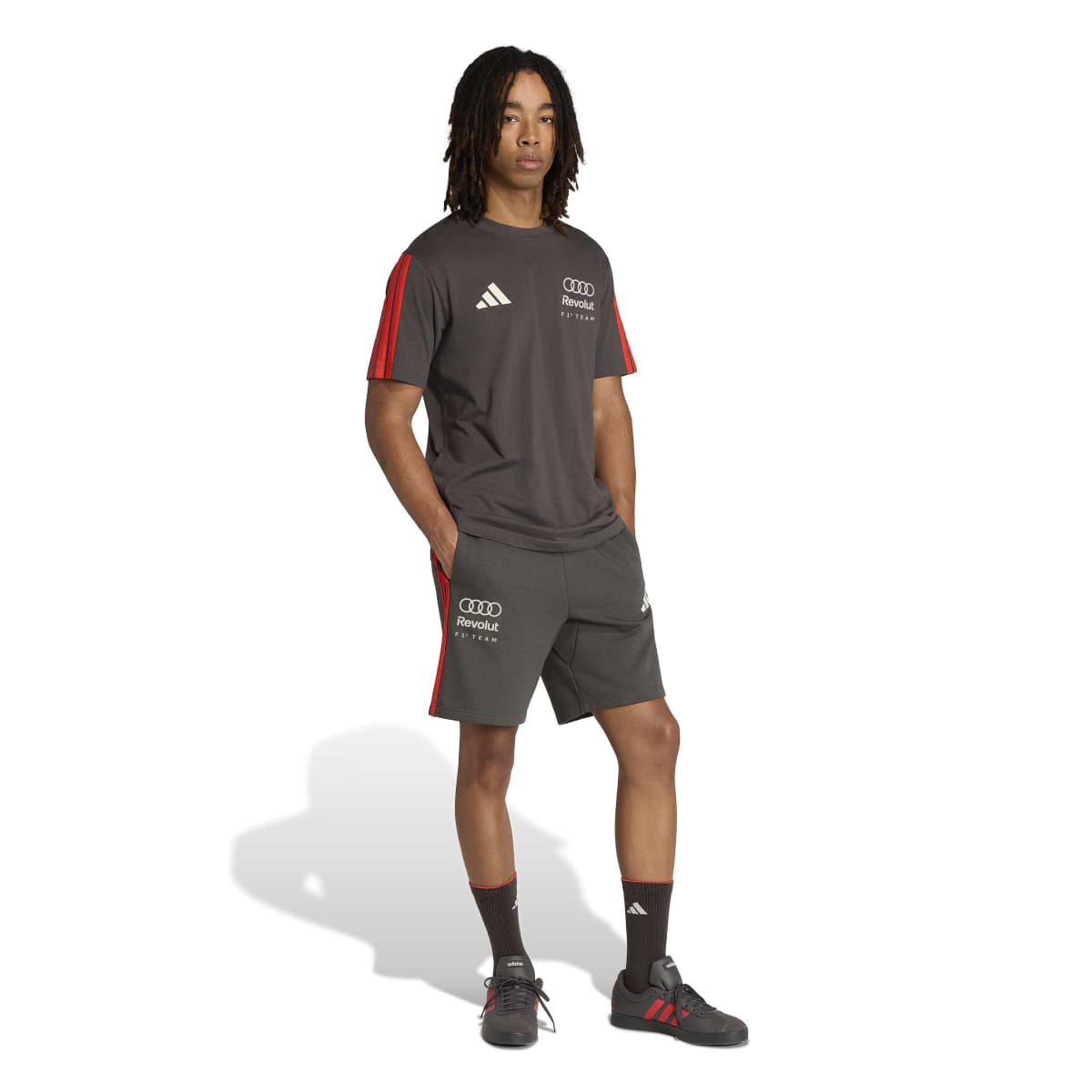 adidas Men's Audi Formula One Team Dna Short-3
