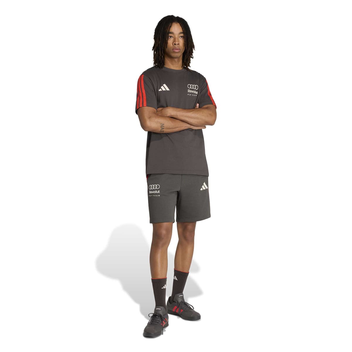 adidas Men's Audi Formula One Team Dna Short-4