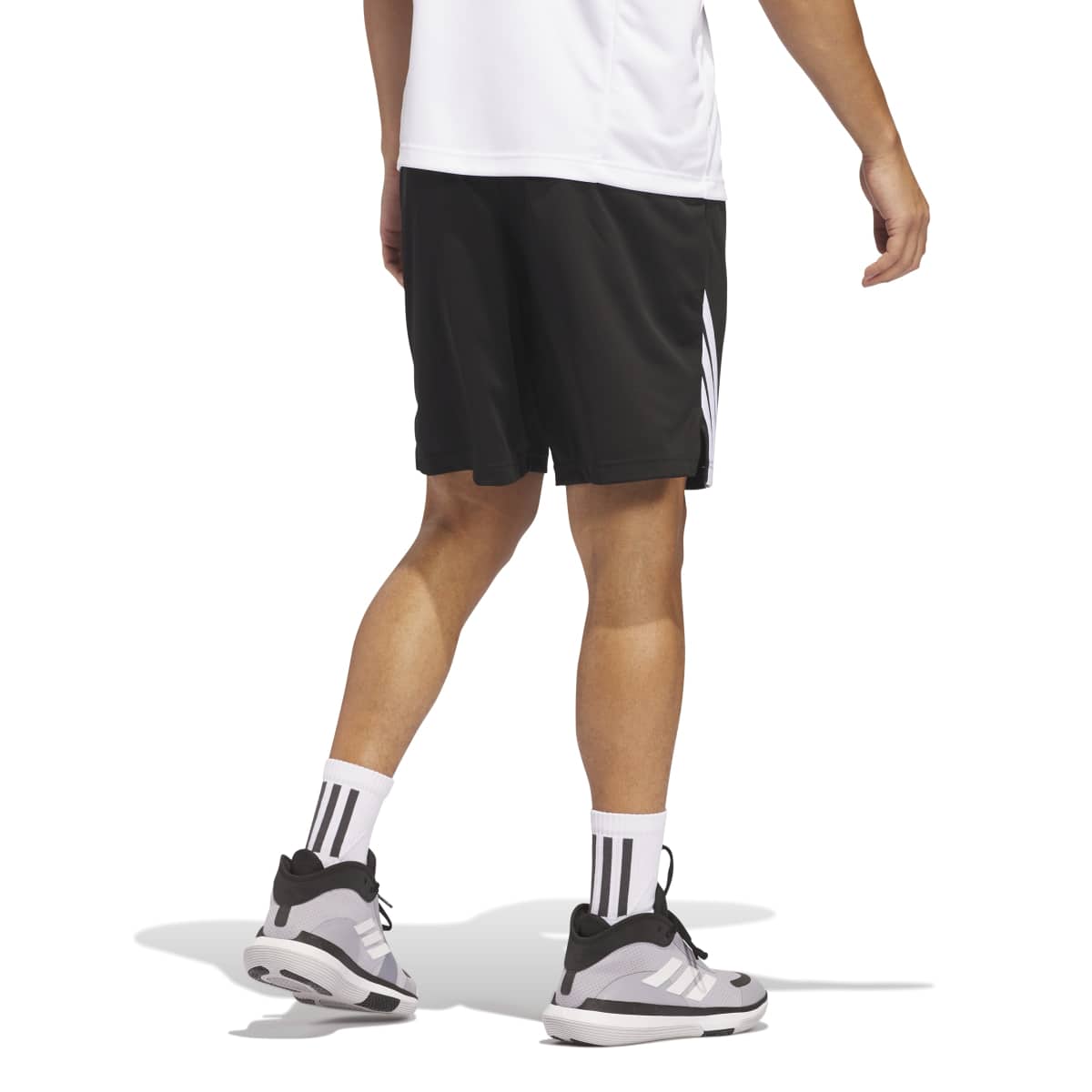 adidas Men's Legends 3-Stripes Basketball Shorts-2