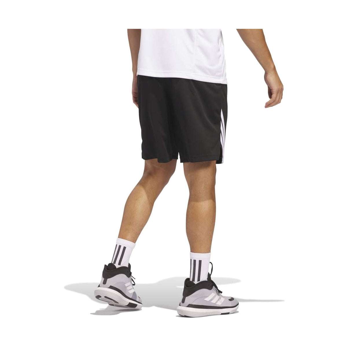 adidas Men's Legends 3-Stripes Basketball Shorts-2